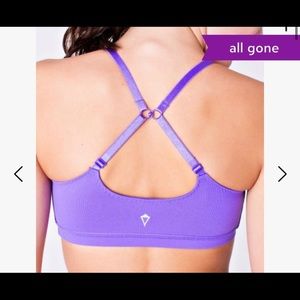 **VGC Ivivva Power Purple Everyday Sports Bra-**Trades Only